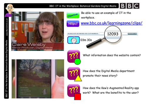 BBC Clip: Watch & Discuss: Kew Gdns Digital Media