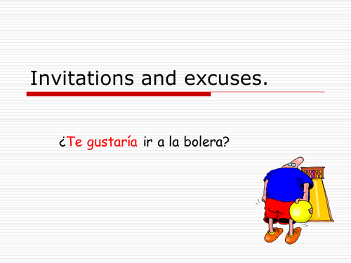 Mira 2 Spanish   - invitations and excuses
