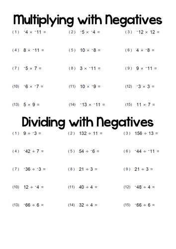 11-positive-and-negative-integers-worksheets-worksheeto