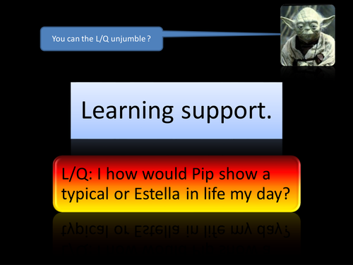 Showing Pip/Estella your world