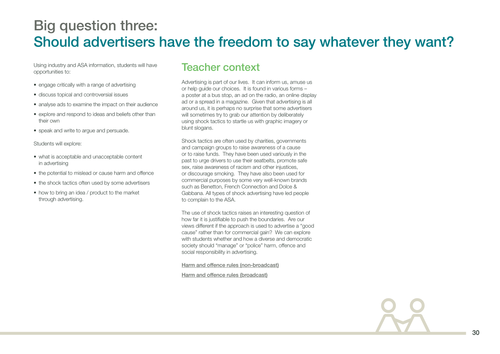 Should advertisers have freedom of speech?