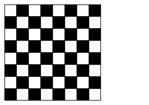 Chess game board