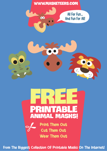 Free Animal Masks