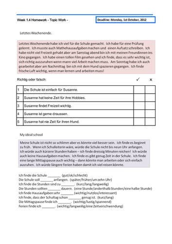 School Stress and Modal verbs