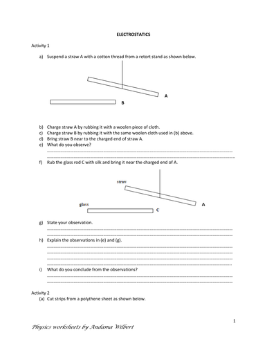 Introduction to Elementary Electrostatics