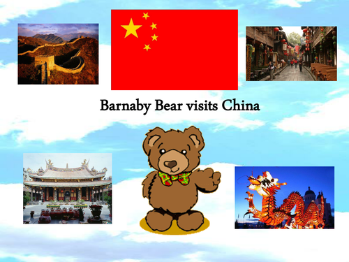 Barnaby Bear visits China