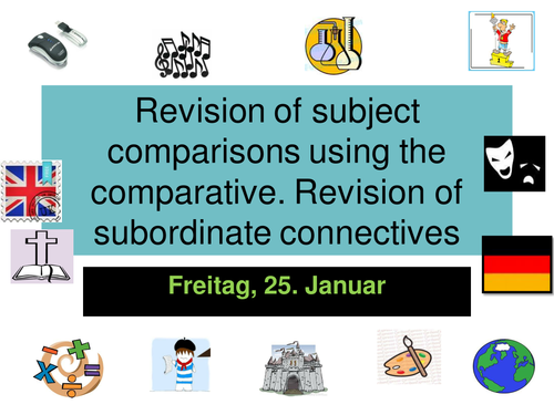 Comparatives - Echo 3 Rot Coole Schule