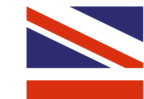 Union flag split into 6