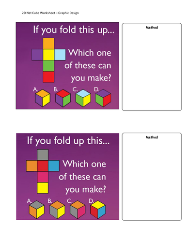 2D Colour Cube Starter