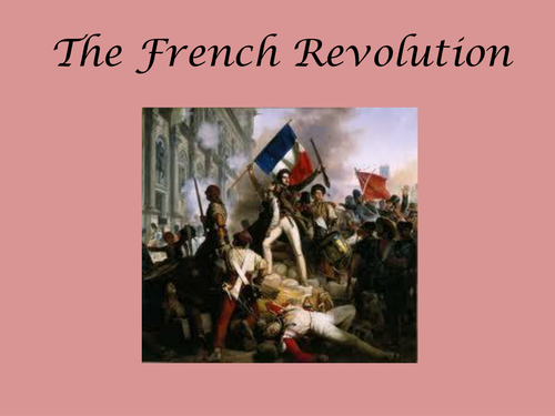 The French Revolution: Cross-curricular