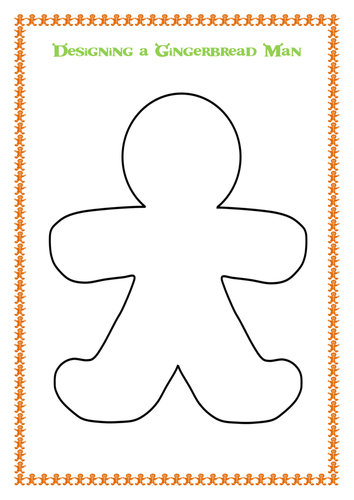 Designing a Gingerbread Man