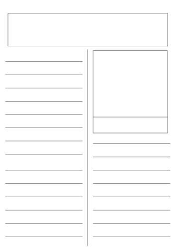 newspaper-template-teaching-resources