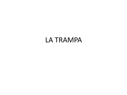 Este fin de semana - trampa game