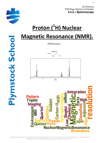 Introduction to Proton NMR