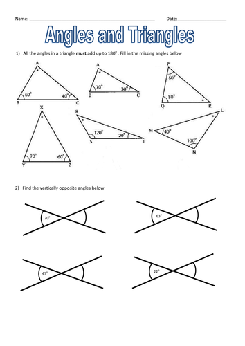 Size of angles and type of triangle match up