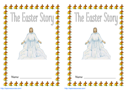 Easter story writing booklet by helenmulroy - Teaching Resources - Tes