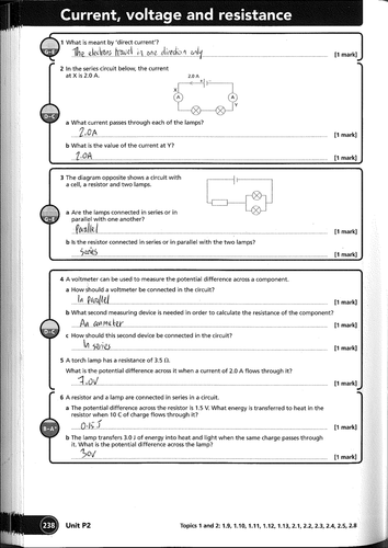 Current, Voltage & resistance by MarkPickford - Teaching Resources - Tes