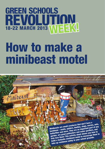 How to make a minibeast motel