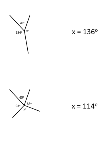 Missing Angles Quiz