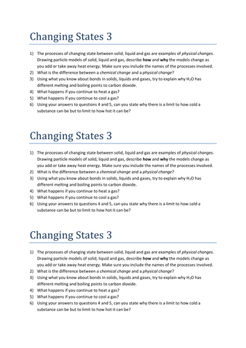 Elements Compounds and mixtures- Changing States