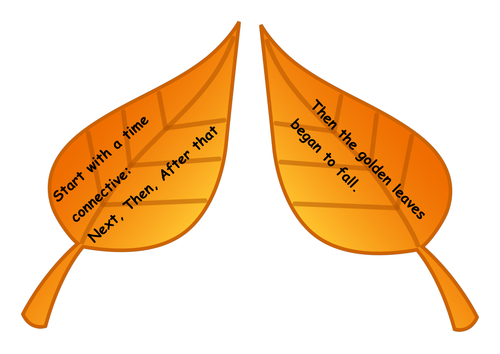 Sentence Opener Leaves