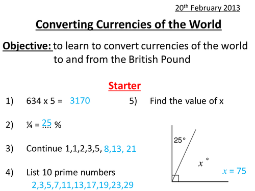 Currency Conversion Exchange - World Travelling