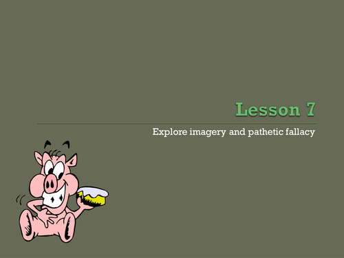 SOW on 'Martyn Pig' by Kevin Brooks