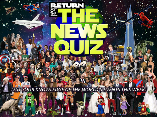 The News Quiz 25th - 29th February 2013