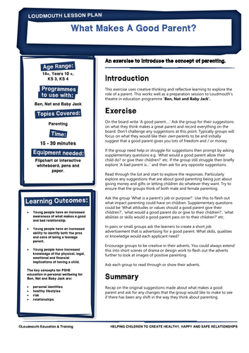 What Makes A Good Parent?