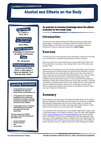 Alcohol and Effects on the Body