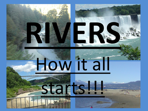 water cycle - rivers