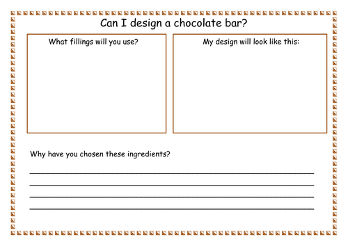 KS1 Design topic: Can I design a chocolate bar? by ...