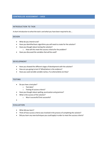 GCSE Computing - Lesson 19