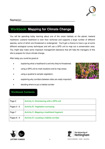 Heathland - Mapping for Climate Change