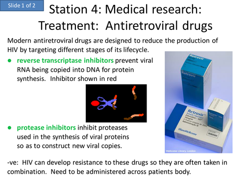 HIV observation standard lesson