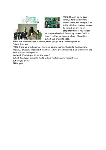 KS4 French - Environment lesson 2