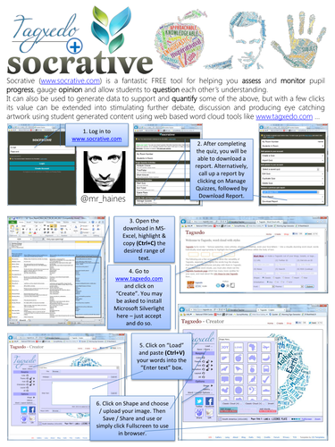 Socrative + Tagxedo = Student derived wordclouds