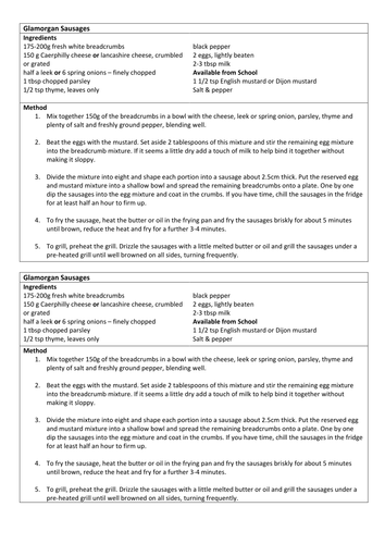 Critical temperatures & Danger zone