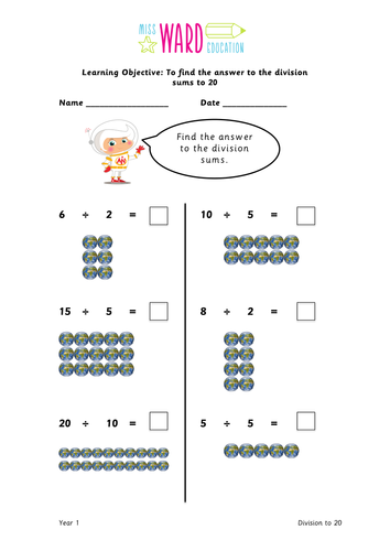 division homework year 1