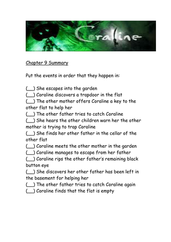 Coraline Chp 9 - Encounter with the Other Father