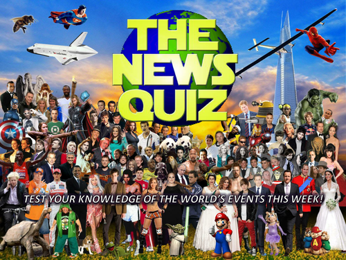 The News Quiz 18th - 22nd March 2013