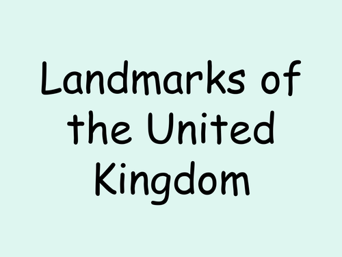 Landmarks of the United Kingdom