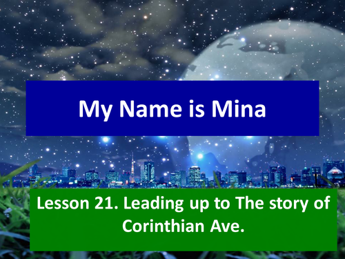 My Name is Mina resource set 3