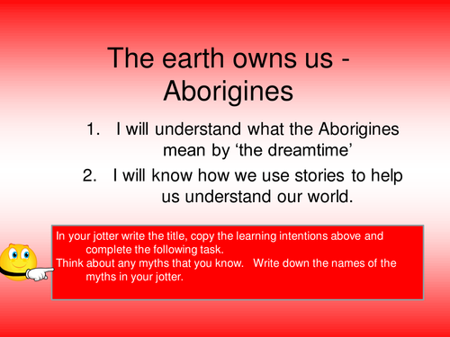 Dreamtime; Aborigines