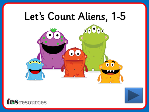Let's Count Aliens! 1-5