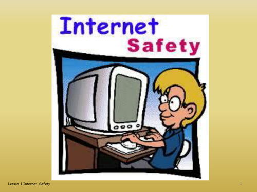 KS1 E-safety