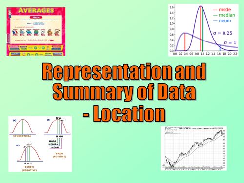 Maths Statistics 1 - Set of Lesson Powerpoints