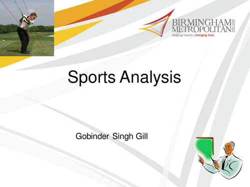 An Introduction to Sports Analysis