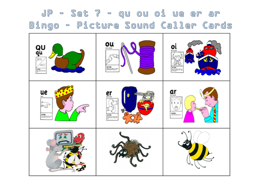 2 worksheets phase phonics tes Bingo to 7 Set Phonics by  Teaching SaintAnnes 1 Jolly