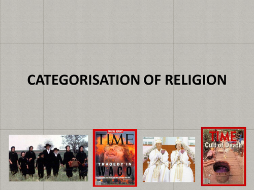 GCE AQA Sociology: Beliefs in society - New Religious Movements  (7192/2)